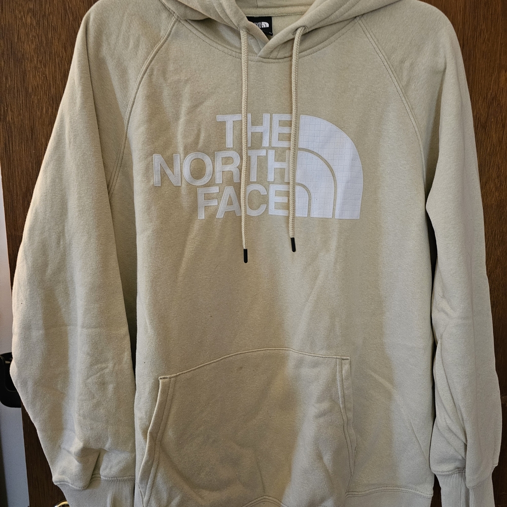 Womens The North Face Beige Hoodie